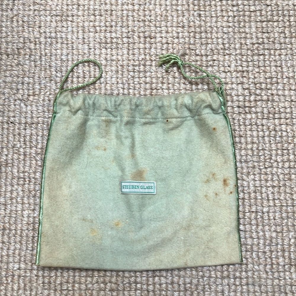 Steuben Glass Drawstring Dust Bag